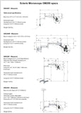 Ecleris Microscope OM-200 (WALL MOUNT / FLOOR STAND / TABLE MOUNT)