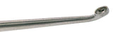 BR44-76402 - HOUSE Stapes Curette, strong angled, 2.25mm x 3mm and 2mm x 2.5mm cups, double ended, flat handle, 7"